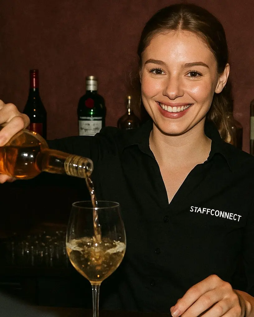 Barkeeper bei einer Galanacht