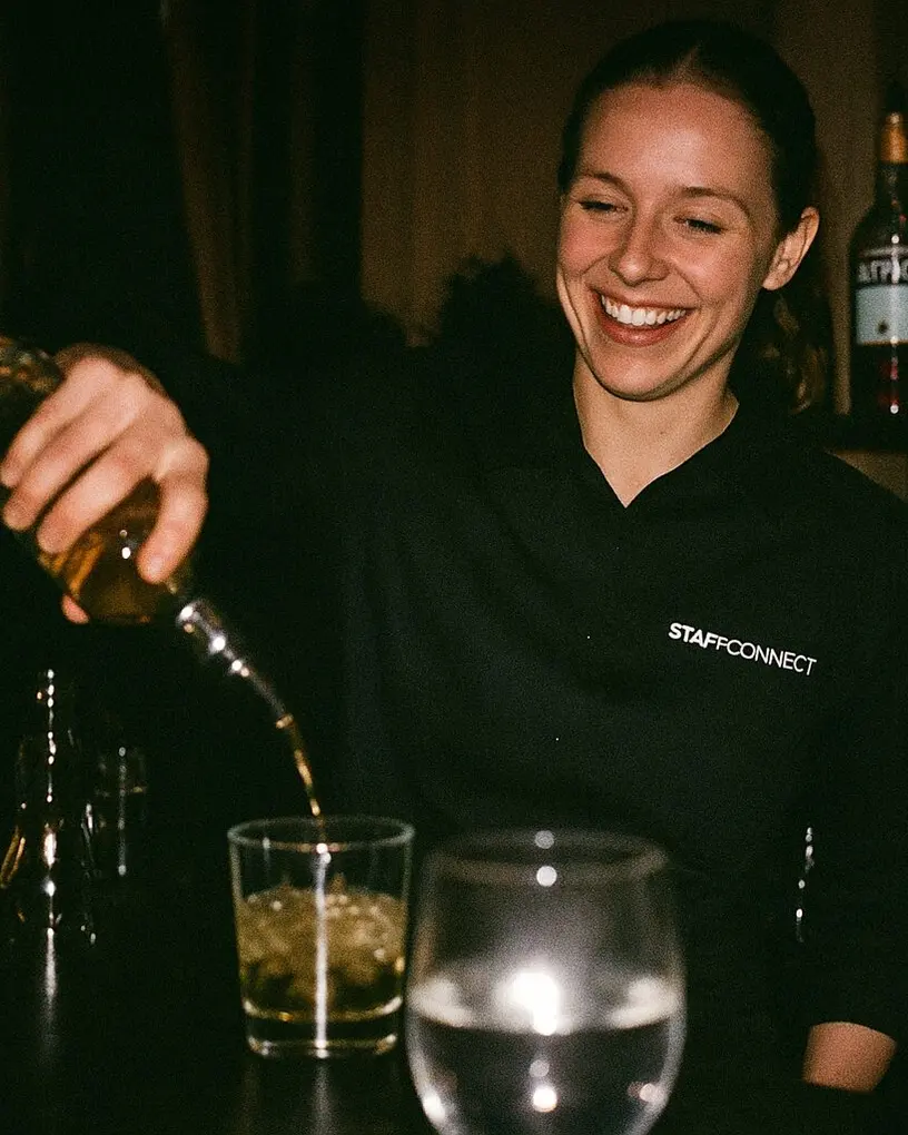 Barservice auf einer Gala