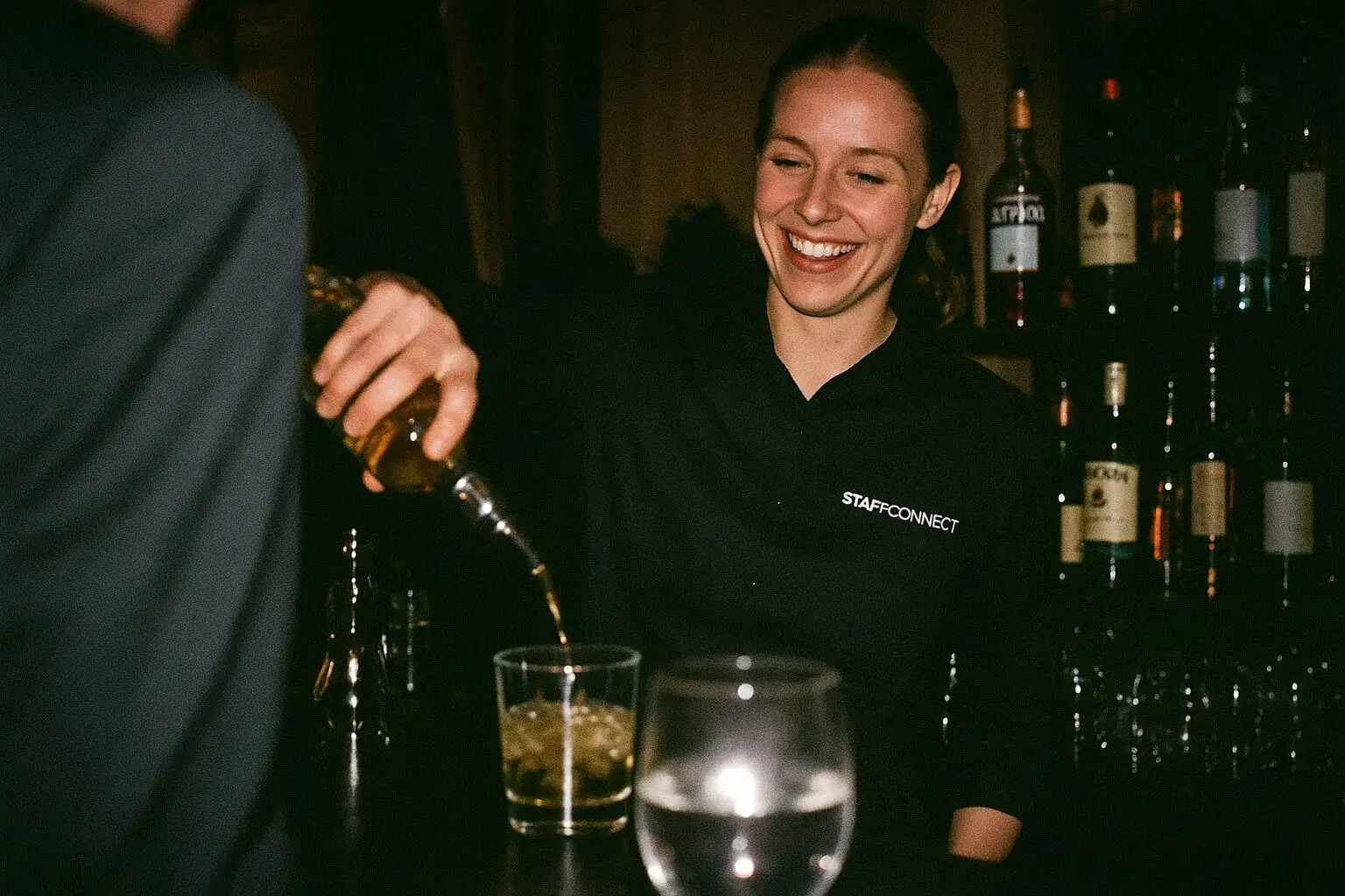Barservice auf einer Gala